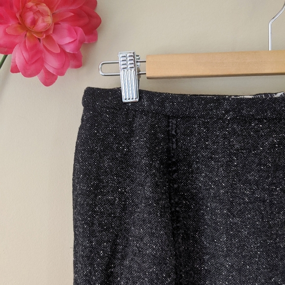 grey white speckled high waist pencil skirt - Picture 3 of 10